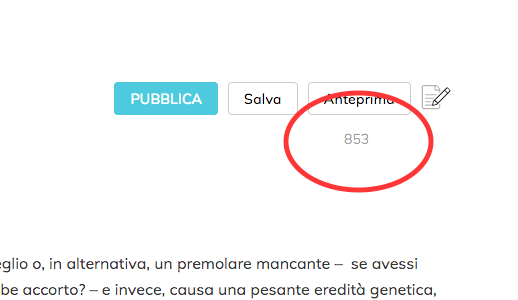 Conteggio parole